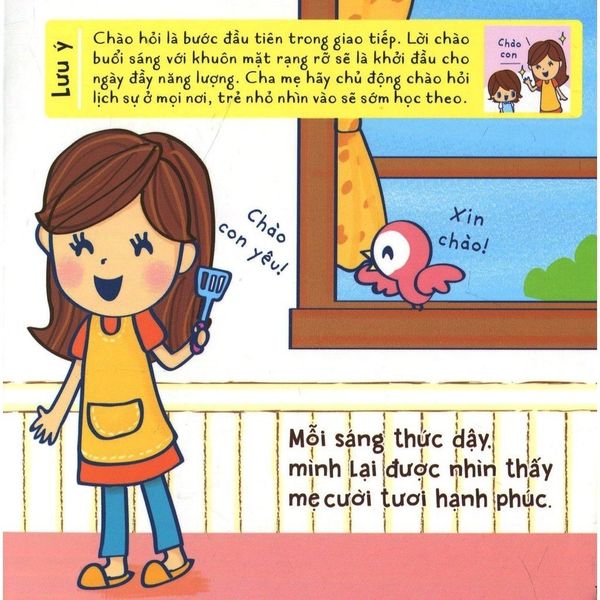 Ehon Kỹ Năng Sống - Chào Hỏi Lịch Sự (Tái Bản)