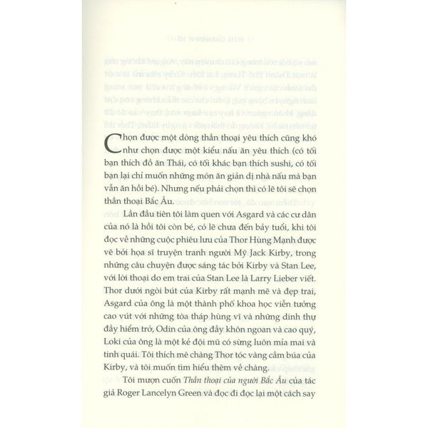 Thần Thoại Bắc Âu