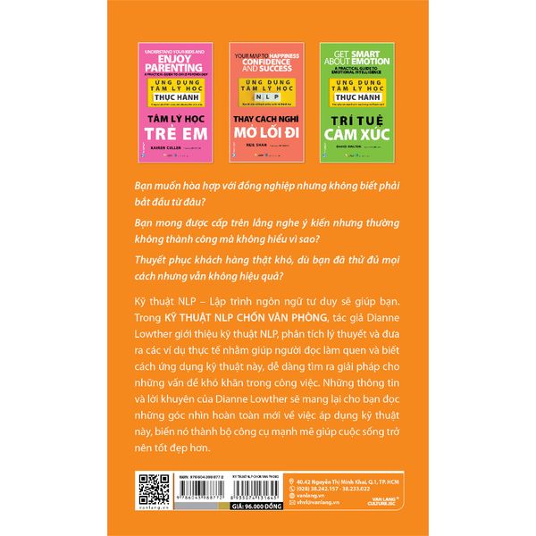 Ứng Dụng Tâm Lý Học NLP - Kỹ Thuật NLP Chốn Văn Phòng