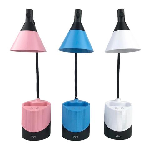 Đèn bàn học sinh có chỗ cắm bút Deli CL402