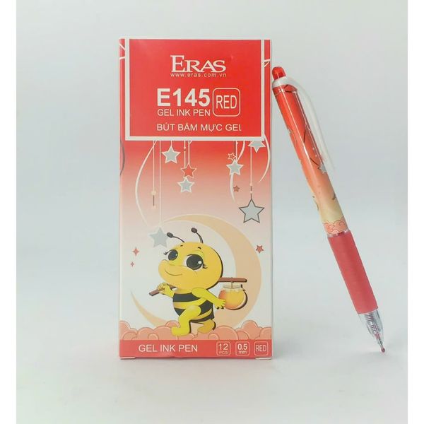 Bút gel bấm 0.5mm Eras E145