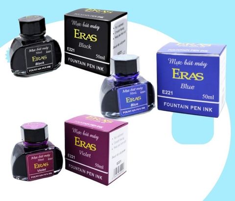 MỰC BÚT MÁY LỌ ERAS 50ML E221