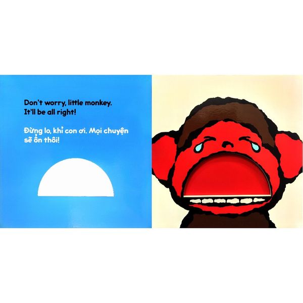 Lật Giở Song Ngữ - Đừng Khóc Nhé - Bìa Cứng