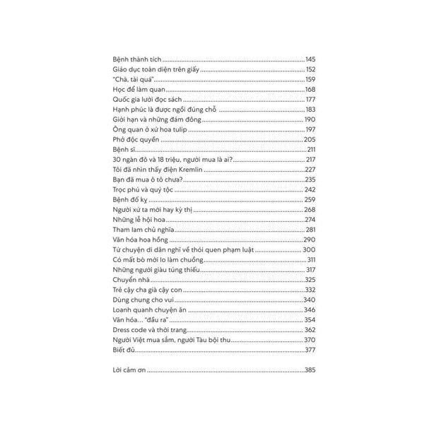 Tật Xấu Người Việt