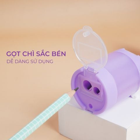Gọt Chì CLASSMATE Màu Pastel Đẹp Mắt, Sử Dụng Cho Các Loại Chì Gỗ CL-PS401