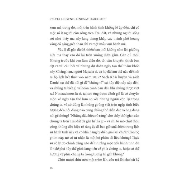 Ngày Tận Thế - Lời Tiên Tri Về Tương Lai Và Thế Giới