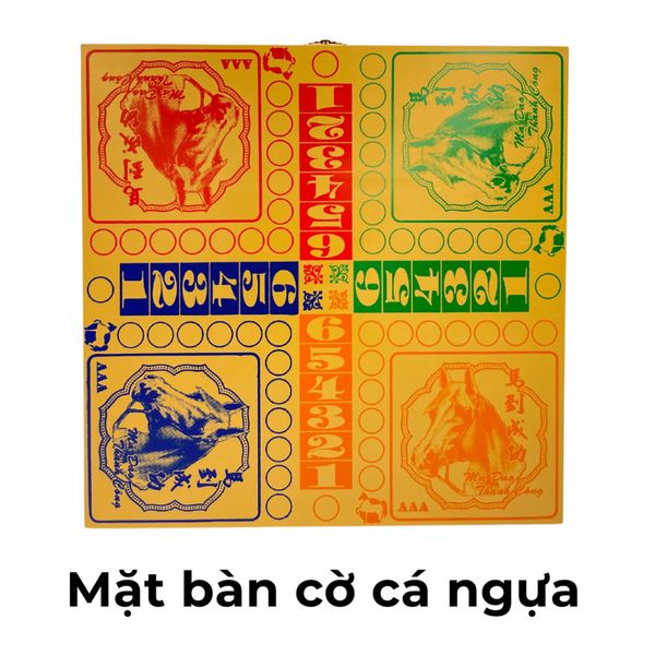 Bàn 3 Trong 1 Nhỏ - Cờ Carô + Cờ Vây + Cờ Cá Ngựa