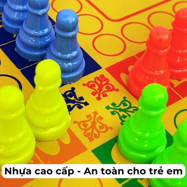 Bàn 3 Trong 1 Nhỏ - Cờ Carô + Cờ Vây + Cờ Cá Ngựa
