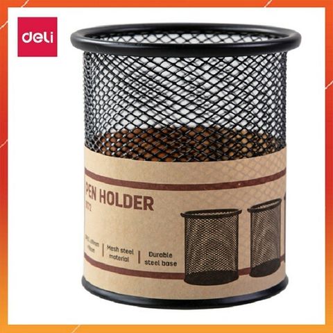 CẮM BÚT VĂN PHÒNG - LƯỚI SẮT ĐEN E9172