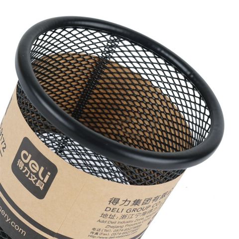 CẮM BÚT VĂN PHÒNG - LƯỚI SẮT ĐEN E9172