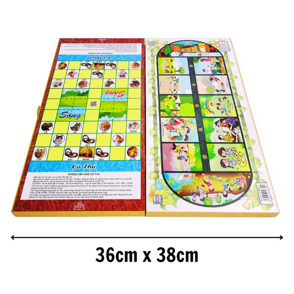 Bàn Cờ Ô Quan và Cờ Thú Lớn Liên Hiệp Thành