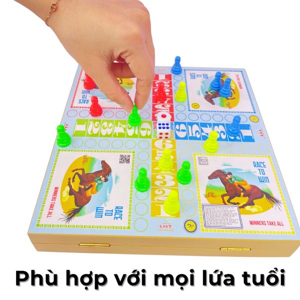 Cờ Cá Ngựa + Cờ Vua 2 Trong 1 - Liên Hiệp Thành HB.NCN
