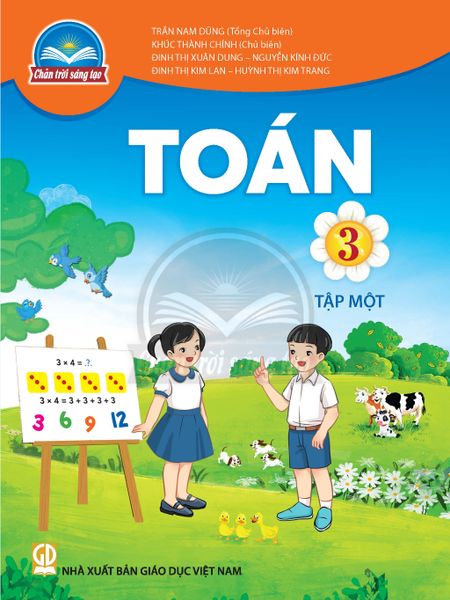 Toán 3 - Tập 1 (Chân Trời Sáng Tạo) (Chuẩn)