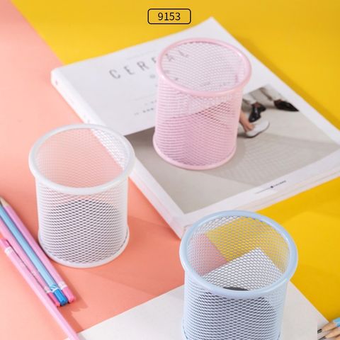 CẮM BÚT HỌC SINH - LƯỚI SẮT NHIỀU MÀU  9153