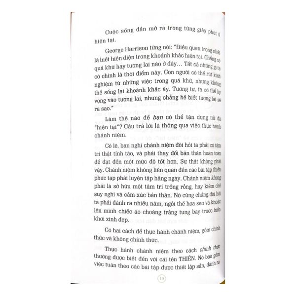 Mindfulness - Chánh Niệm Trong Từng Khoảnh Khắc