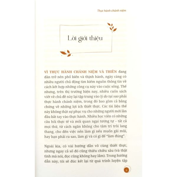 Thực Hành Chánh Niệm