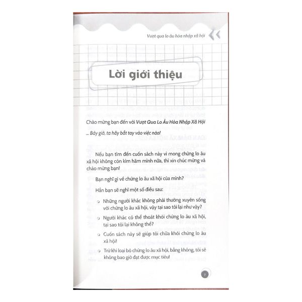 Vượt Qua Lo Âu Hòa Nhập Xã Hội