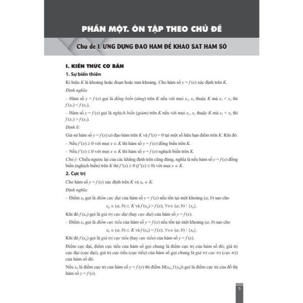 Hướng Dẫn Ôn Thi Tốt Nghiệp Trung Học Phổ Thông - Môn Toán (Theo Chương Trình Giáo Dục Phổ Thông 2018)