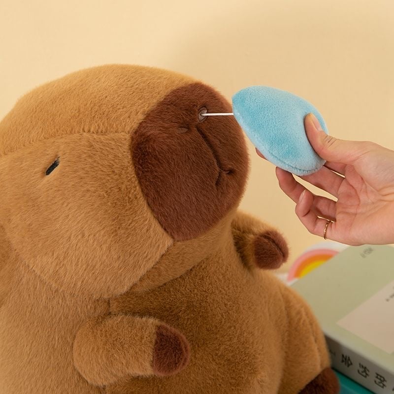 Gấu Bông Chuột Capybara Chảy Nước Mũi 65cm