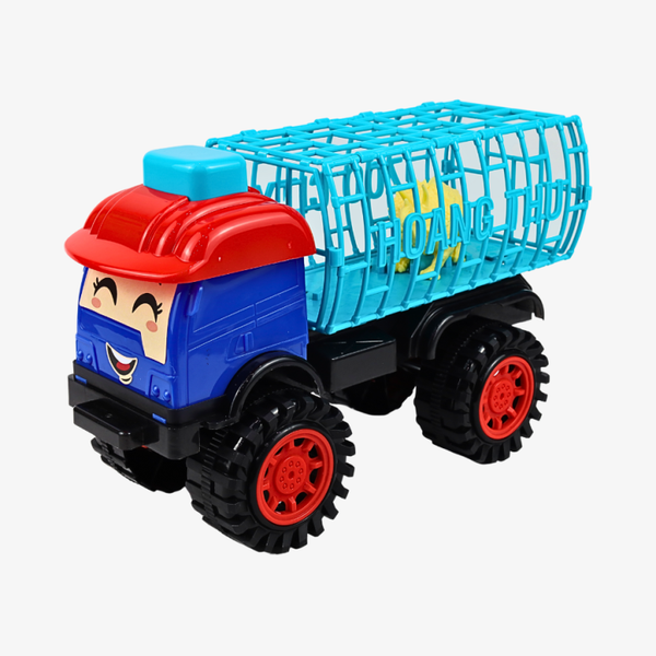 Xe Chở Thú Đội Nón Có Kèn Vui Nhộn HT7772