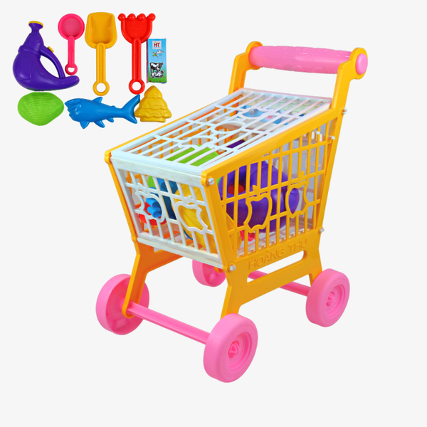 Xe Đẩy Siêu Thị Nhạc Nhỏ HT7658