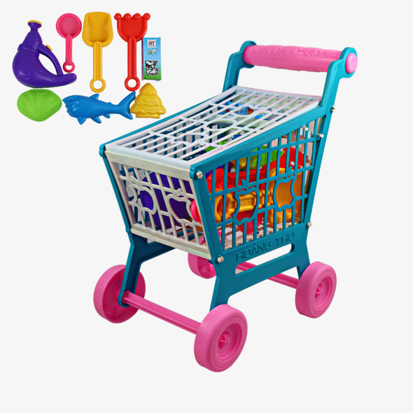 Xe Đẩy Siêu Thị Nhạc Nhỏ HT7658