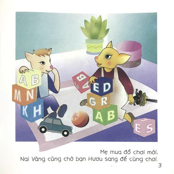 Bé tập kể chuyện - Chiếc khăn quàng của hươu nhỏ