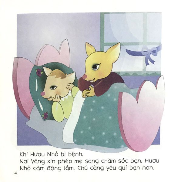 Bé tập kể chuyện - Chiếc khăn quàng của hươu nhỏ