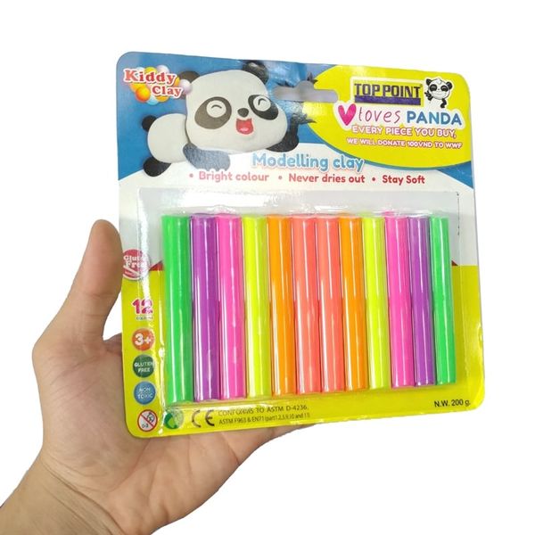 Đất Nặn 12 Màu ST20012