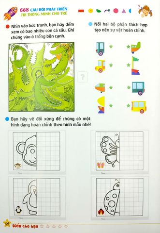 668 Câu Hỏi Phát Triển Trí Thông Minh - Tập 1