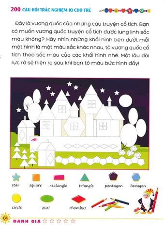 200 Câu Hỏi IQ Cho Trẻ - Trắc Nghiệm IQ - Cấp Độ 4
