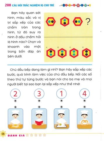 200 Câu Hỏi IQ Cho Trẻ - Trắc Nghiệm IQ - Cấp Độ 2