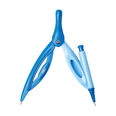 Bộ Compa Kèm Bút Chì Kim - Deli-G20002 - Màu Xanh