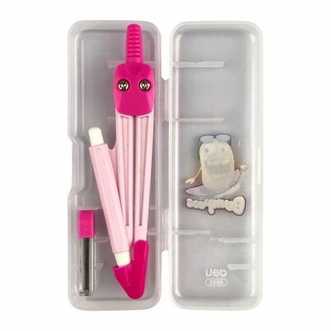 Bộ Compa + Bút Chì Kim + Ngòi Chì - Deli 8622