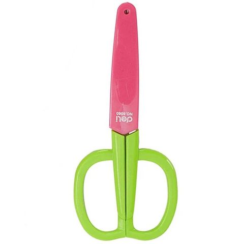 Kéo Có Nắp 137mm - Deli 6060