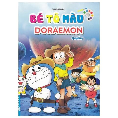 Bé Tập Tô Màu Doraemon 4