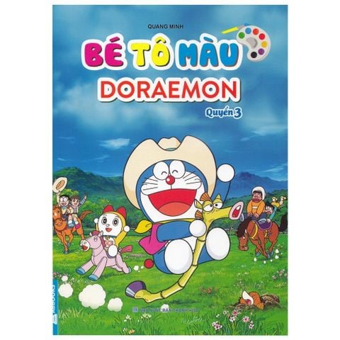 Bé Tập Tô Màu Doraemon 3