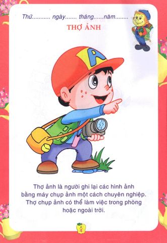 Bé Tô Màu & Làm Quen Với Môi Trường - Nghề Nghiệp