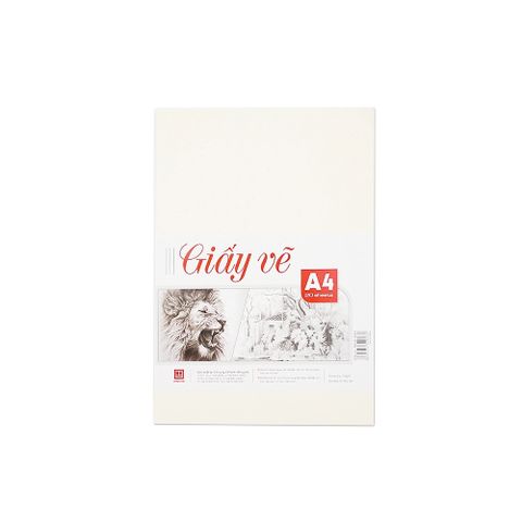 Giấy vẽ A4 định lượng 100gsm Hồng Hà - 4943