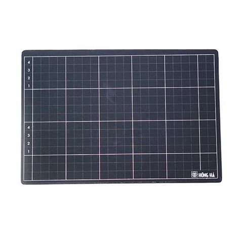 Bảng Phấn Học Sinh Mặt Gỗ - Kẻ Ô - Hồng Hà 3474 - Màu Đen