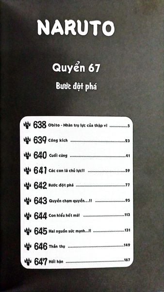Naruto - Tập 67 - Bước Đột Phá (Tái Bản 2022)