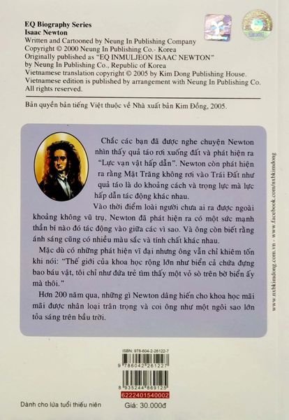 Danh Nhân Thế Giới - Newton (Tái Bản 2022)