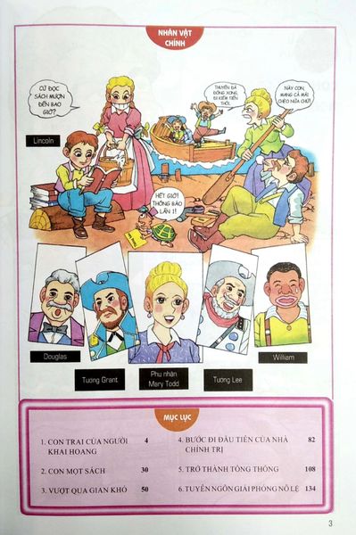 Danh Nhân Thế Giới - Lincoln (Tái Bản 2022)