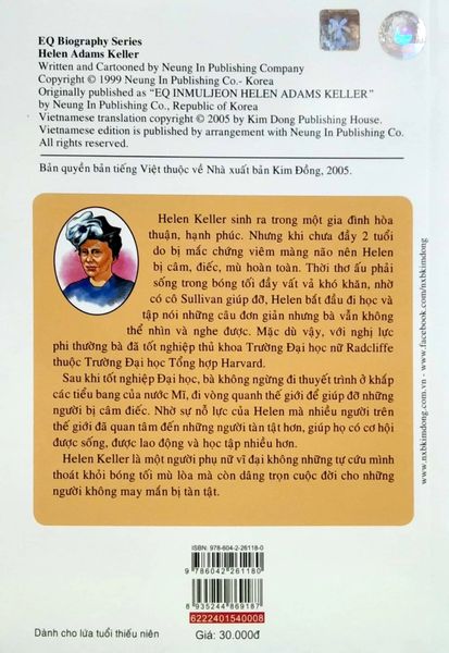 Danh Nhân Thế Giới - Helen (Tái Bản 2022)
