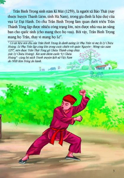 Tranh Truyện Lịch Sử Việt Nam - Trần Bình Trọng