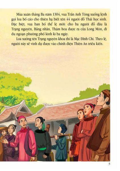 Tranh Truyện Lịch Sử Việt Nam - Mạc Đĩnh Chi (Tái Bản 2023)