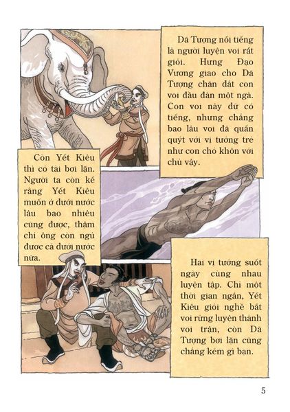 Tranh Truyện Lịch Sử Việt Nam - Yết Kiêu - Dã Tượng (Tái Bản 2023)