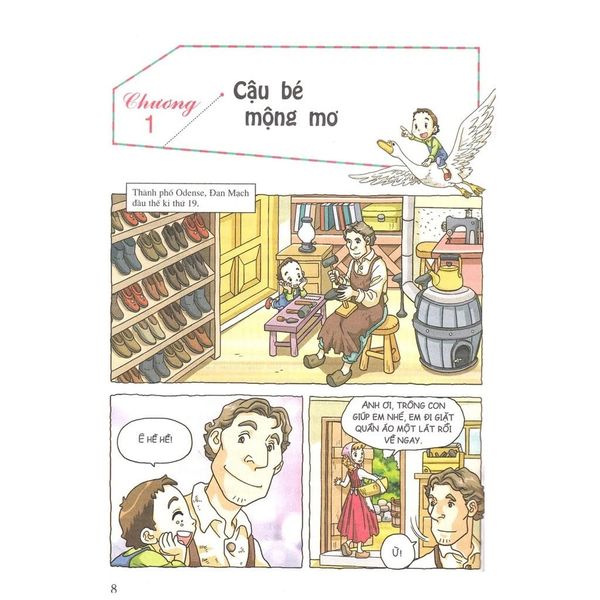 Who? Chuyện Kể Về Danh Nhân Thế Giới - Hans Christian Andersen (Tái Bản 2020)