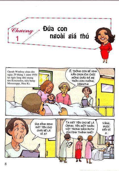 Who? Chuyện Kể Về Danh Nhân Thế Giới - Oprah Winfrey (Tái Bản 2023)