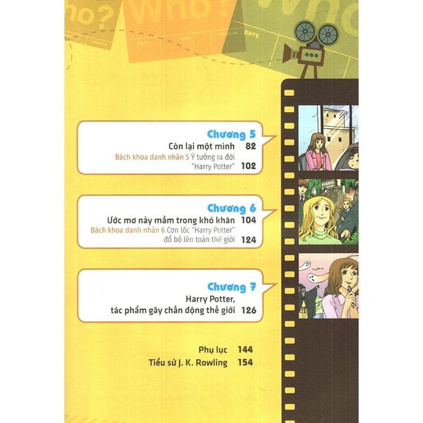 Who? Chuyện Kể Về Danh Nhân Thế Giới - J. K. Rowling (Tái Bản 2019)